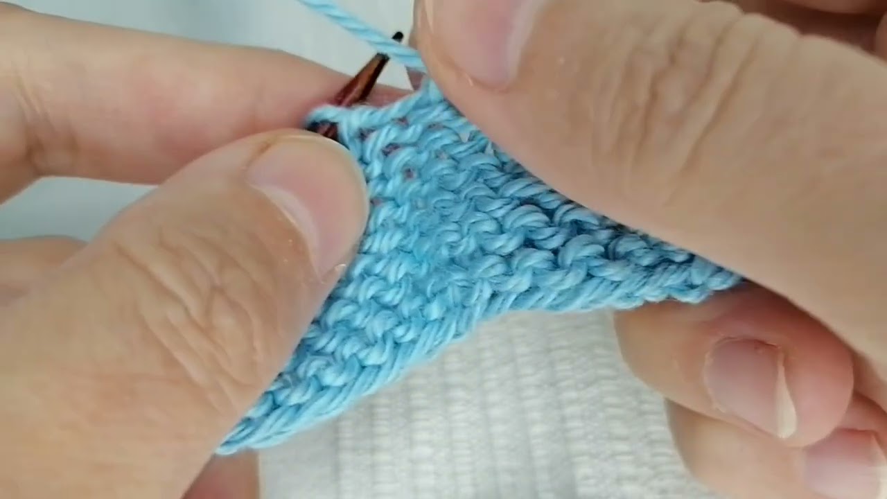 Verkürzte Reihen stricken - Maschen verdoppeln, stilllegen und wieder aktivieren