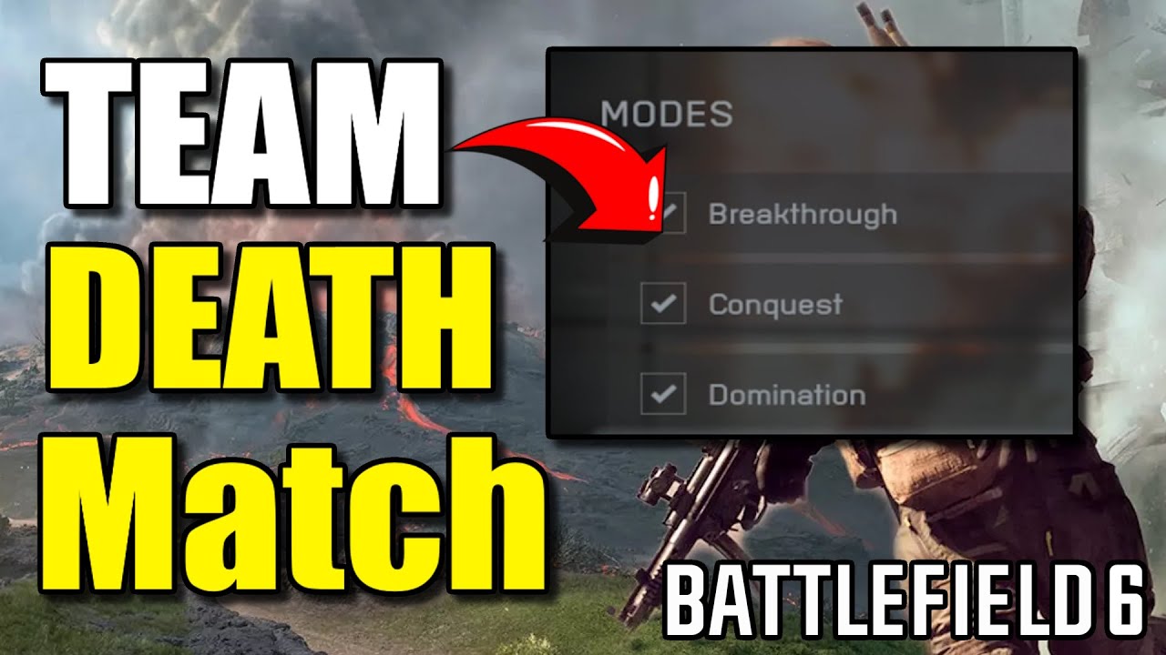 Как играть только в режиме &laquo;Командный бой насмерть&raquo; в Battlefield 6 (лучший способ)