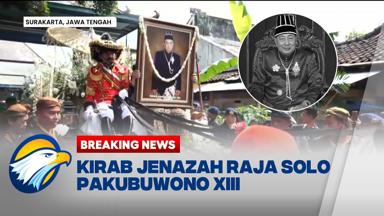 BREAKING NEWS - Prosesi Pemakaman Pakubuwono XIII Berlanjut