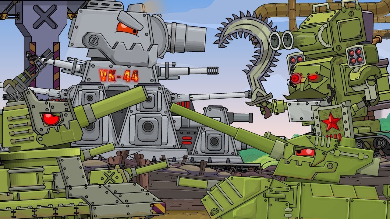 La tercera línea de defensa: VK-44 vs Monstruos Soviéticos – Tanques Animados