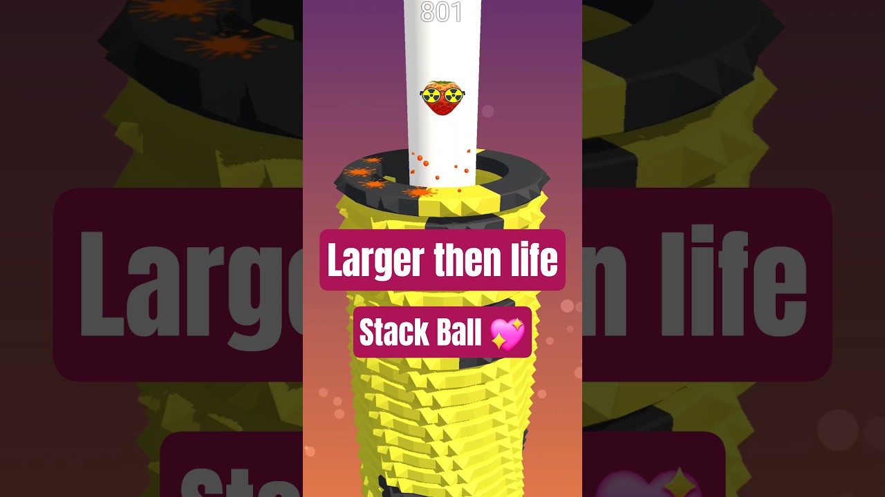 Larger then life stack Ball 💖 