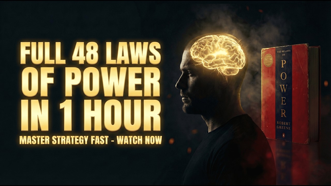 The 48 Laws of Power – Complete 1 Hour Summary | Learn the Game of Power & Never Be Manipulated
