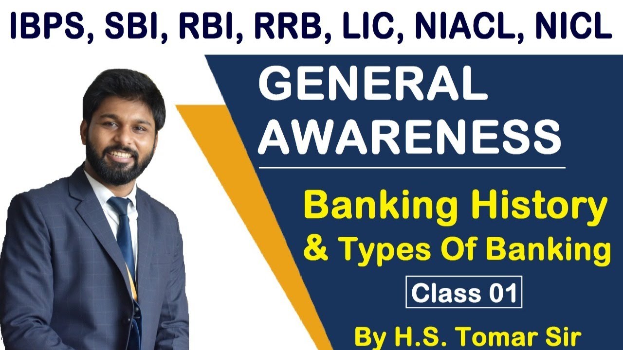 Banking Awareness | Banking History | Class 1 | By Harendra Singh Tomar