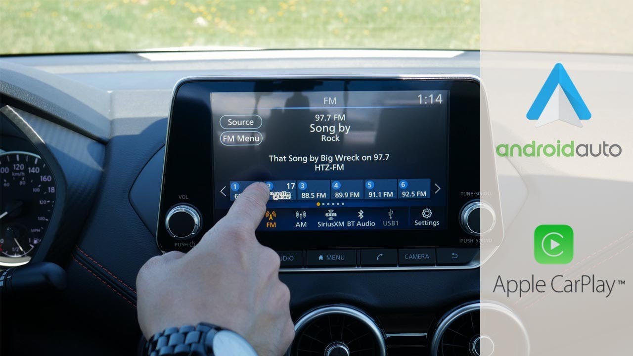 Информационно-развлекательный экран Nissan Sentra | Apple CarPlay, Android Auto и многое другое!