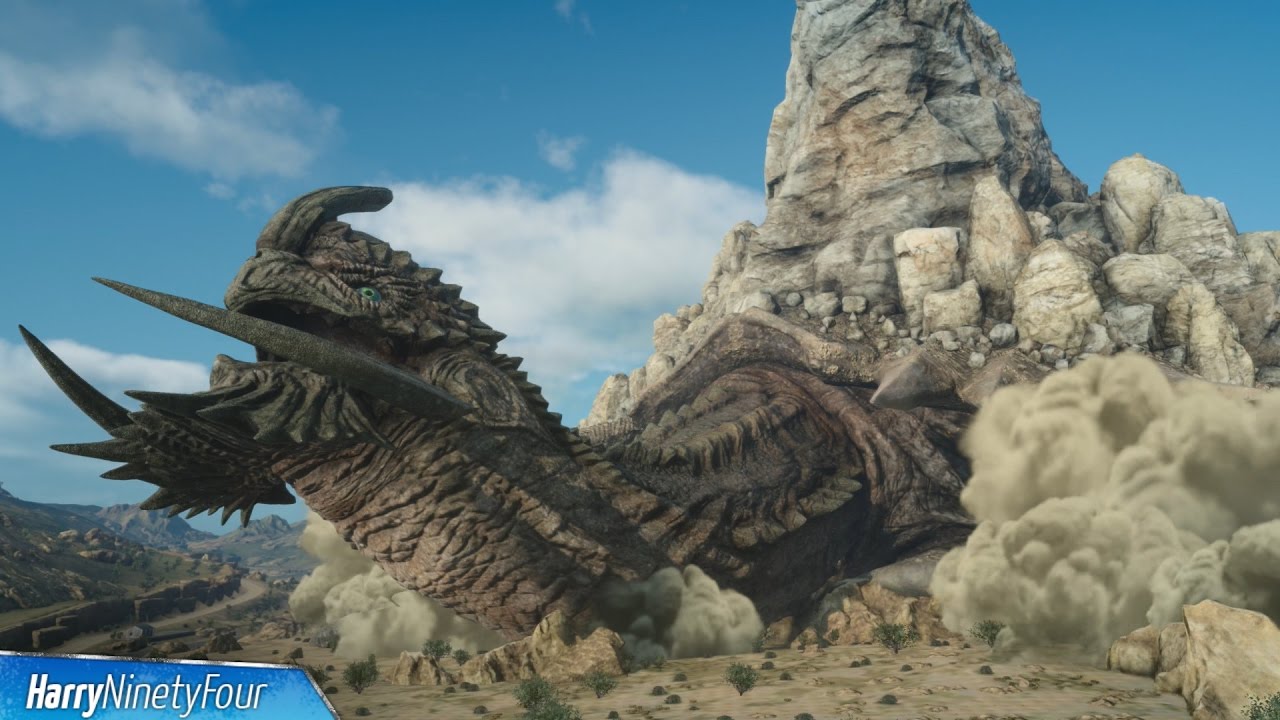Final Fantasy XV (FFXV) - Adamantoise Boss Fight Location & Walkthrough (Tortoise Toppler Trophy)