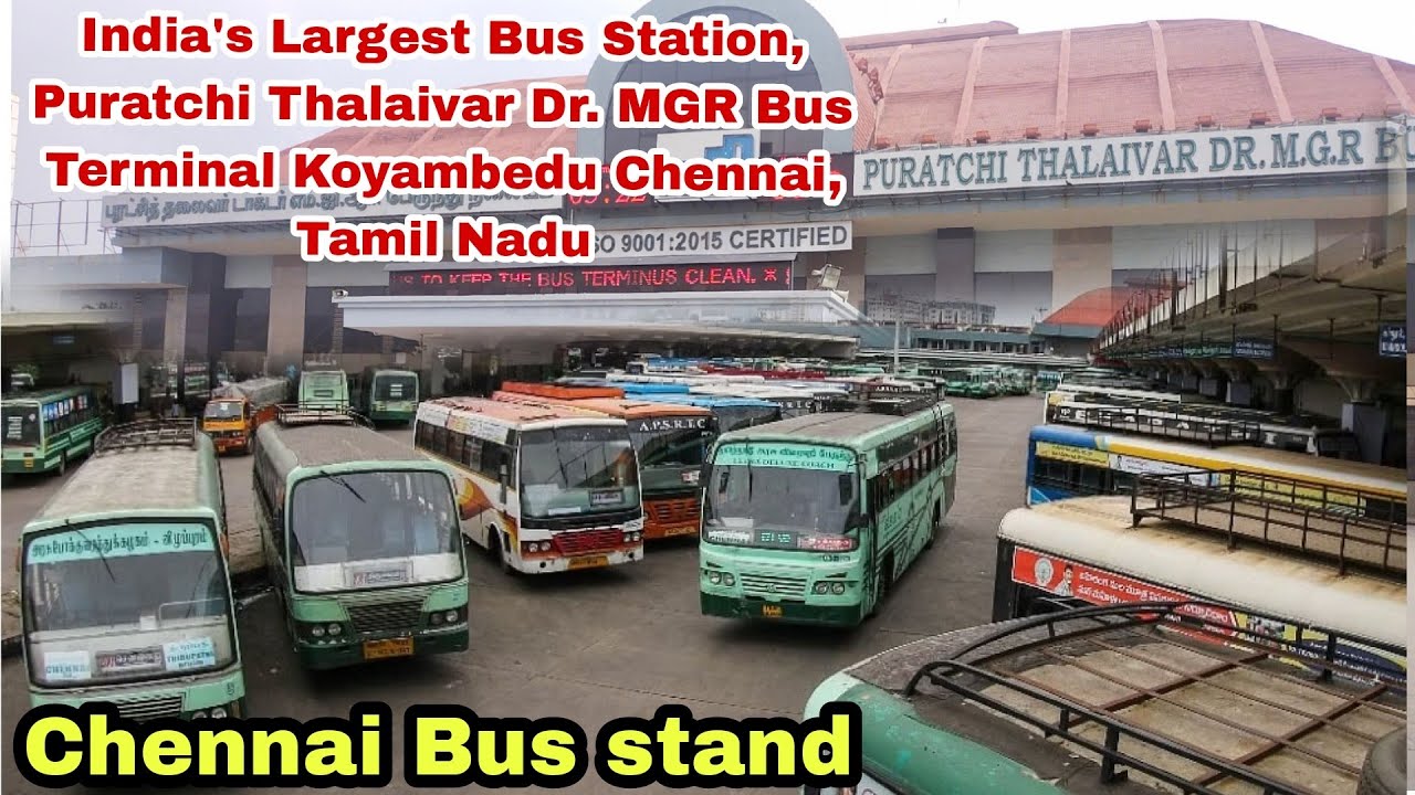 India's largest bus terminal Chennai Bus stand|CMBT Chennai|Capital of Tamilnadu #tnstc #ksrtc #stc