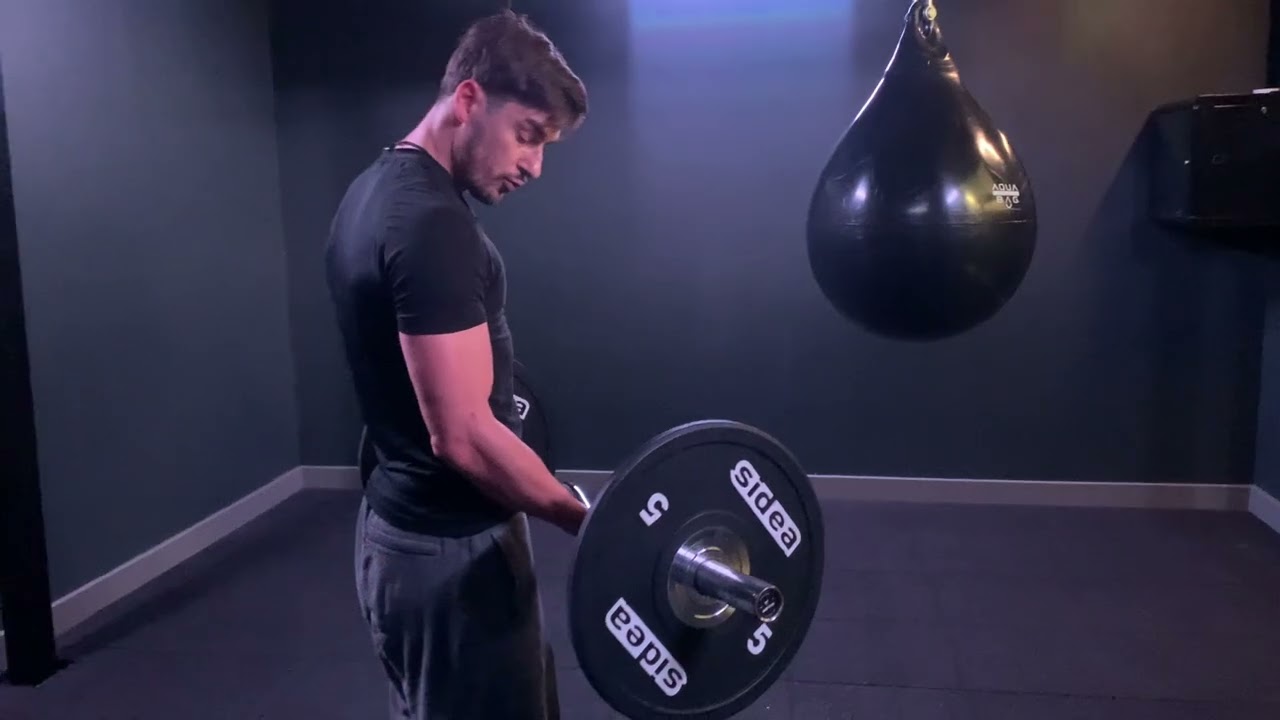 Curl biceps barre EZ - 1