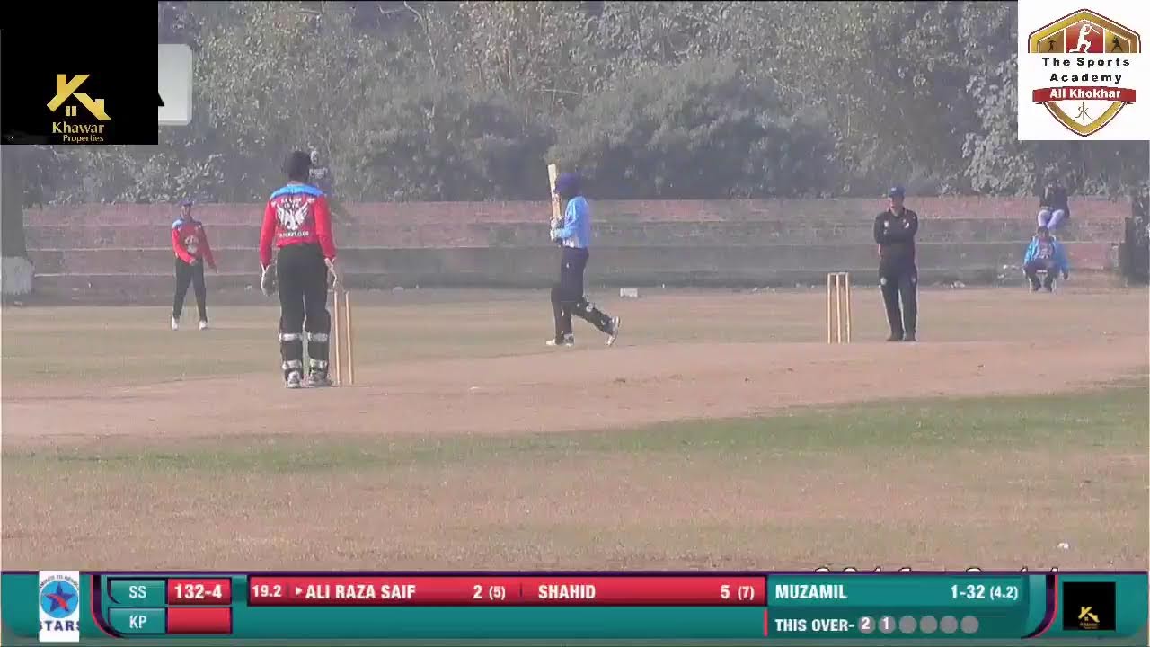 KHAWAR PROPERTY U-17 ONE DAY CUP 2025 MATCH #10|THE SPORTS  ACADEMY  VS APPOLO CRICKET CLUB