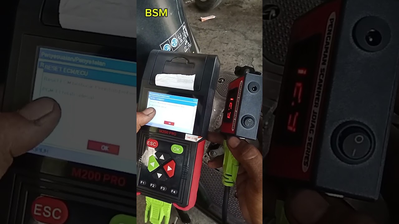 cara remap ECU Honda beat/Scoopy menggunakan scanner jdiag m200 pro