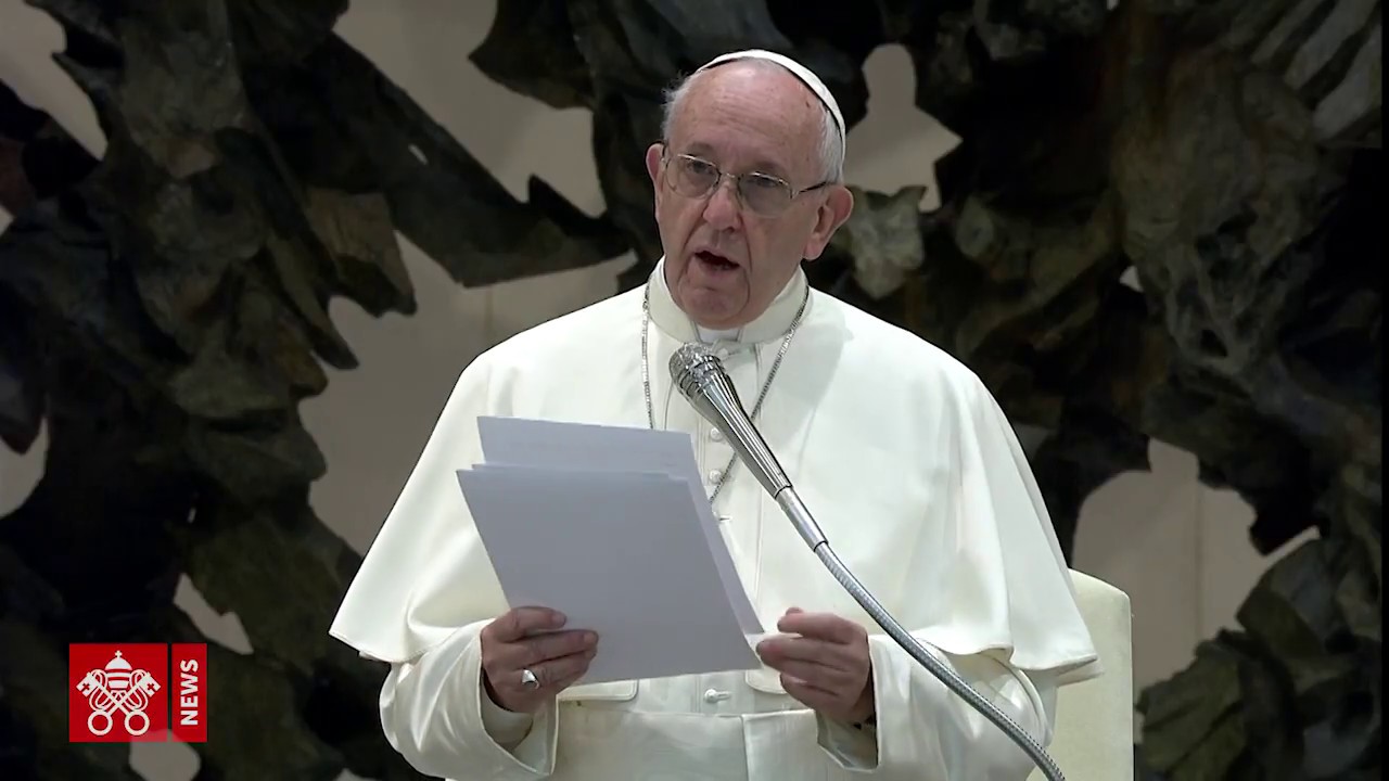 Il Papa alla Fed. dei Collegi Infermieri Professionali, Assistenti Sanitari, Vigilatrici d'Infanzia