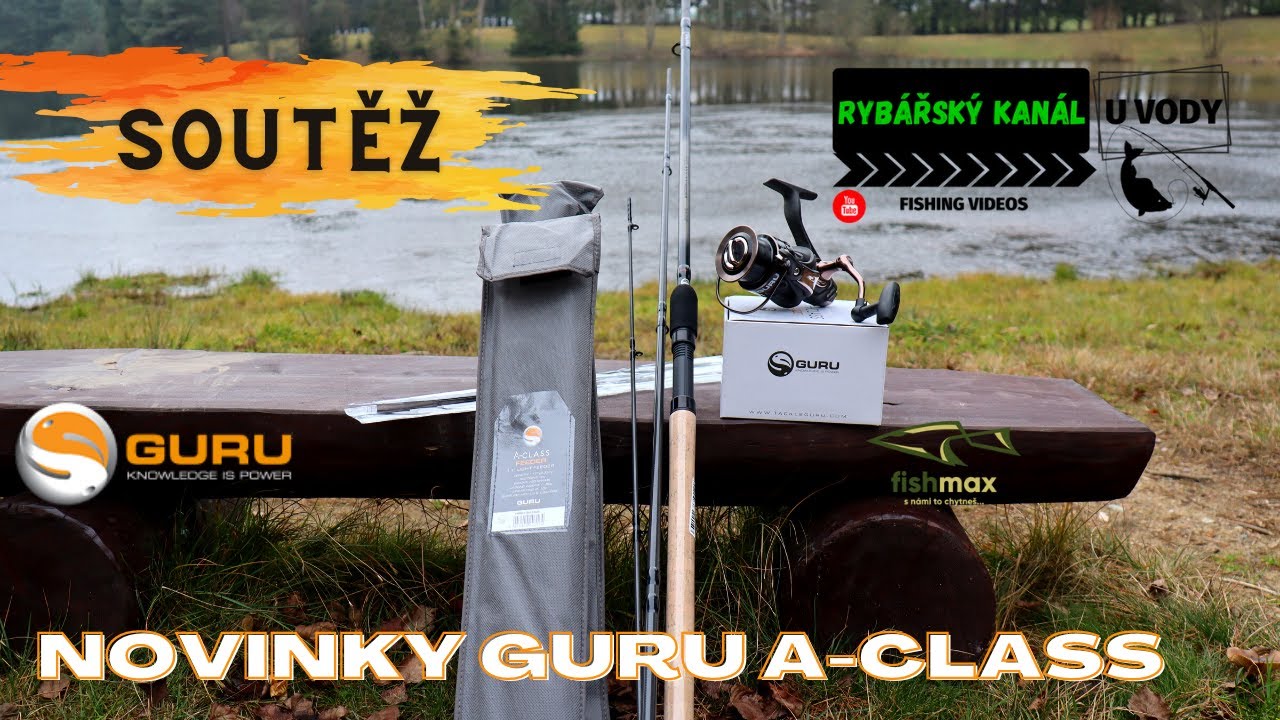 NOVINKY GURU A-class | Feederový prut + naviják | SOUTĚŽ!!!