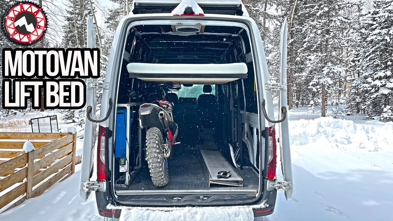 Sprinter MOTO Van - HappiJak Bed Lift