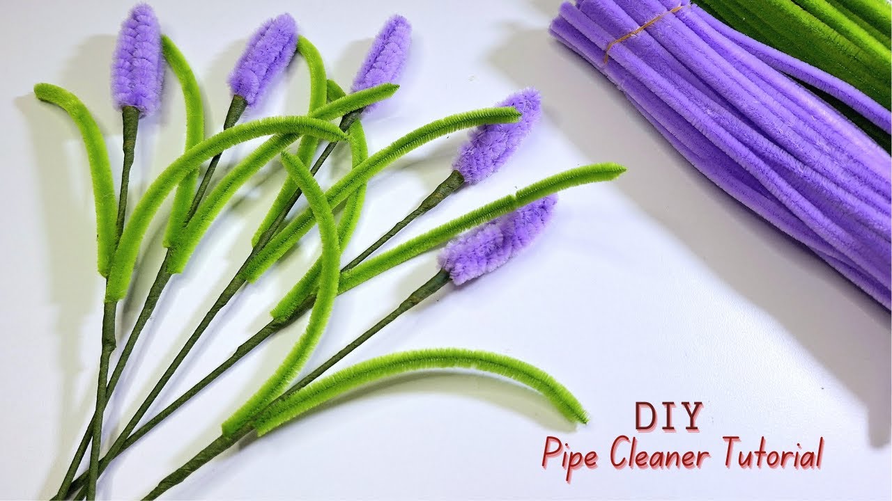 DIY Flowers  | How to Make Flower with Pipe Cleaners - Easy Flower Crafts
