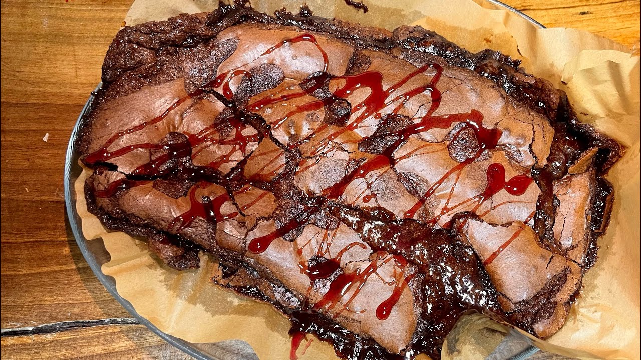  5 dakikada vişneli browni 🍒denemeyen kaldı mıı??