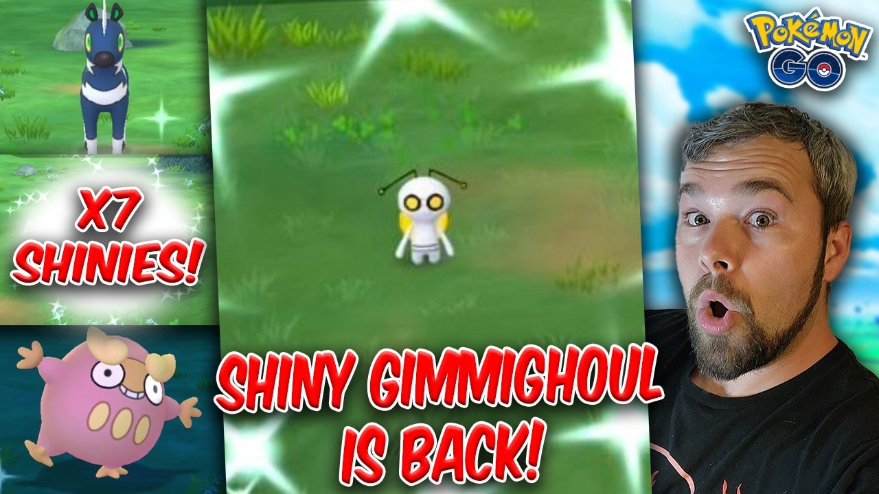 Shiny Gimmighoul Is Back! Tons Of Lunar New Year Shinies Caught! (Pokémon GO)