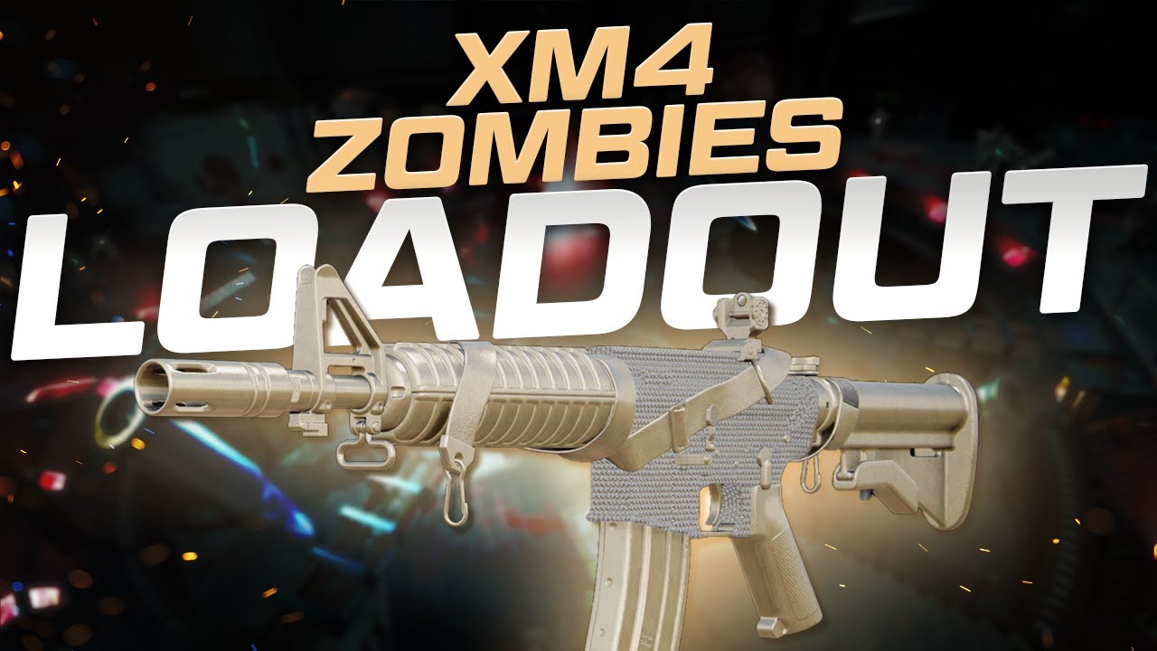 THE BEST ZOMBIES "XM4" LOADOUT IN BLACK OPS COLD WAR (BEST CLASS SETUP)