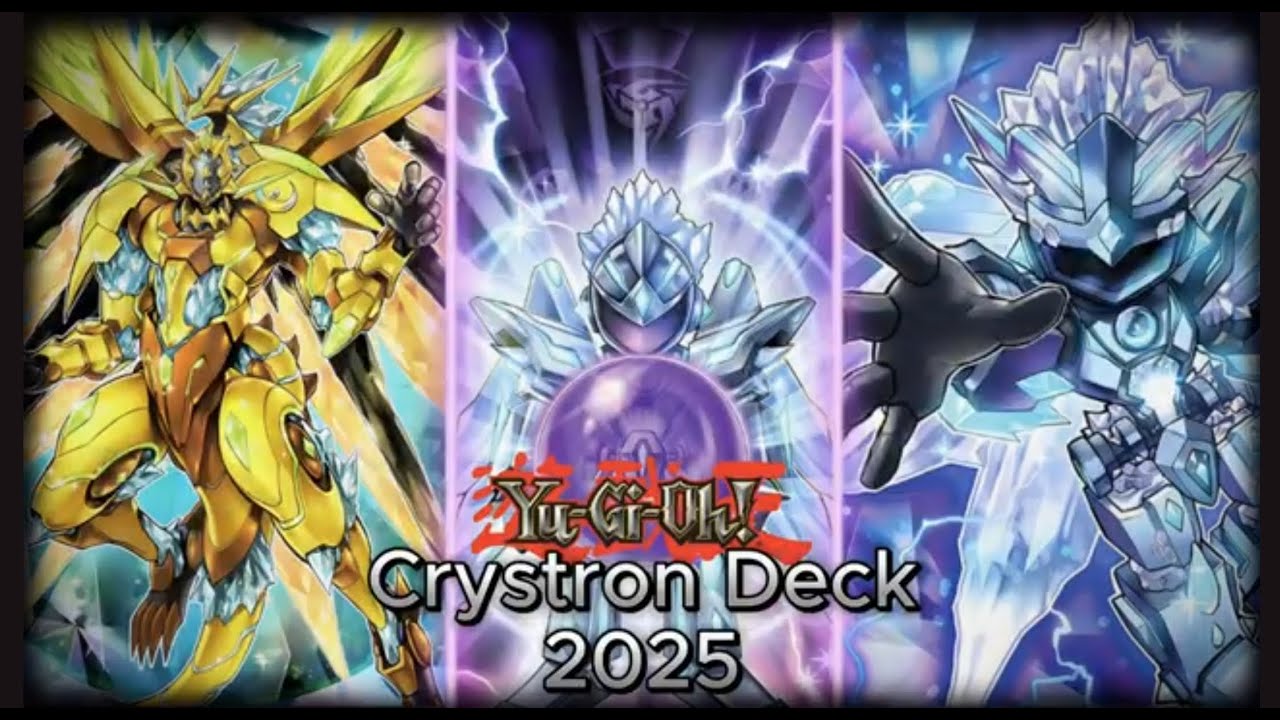 YuGiOh Crystron Deck 2025