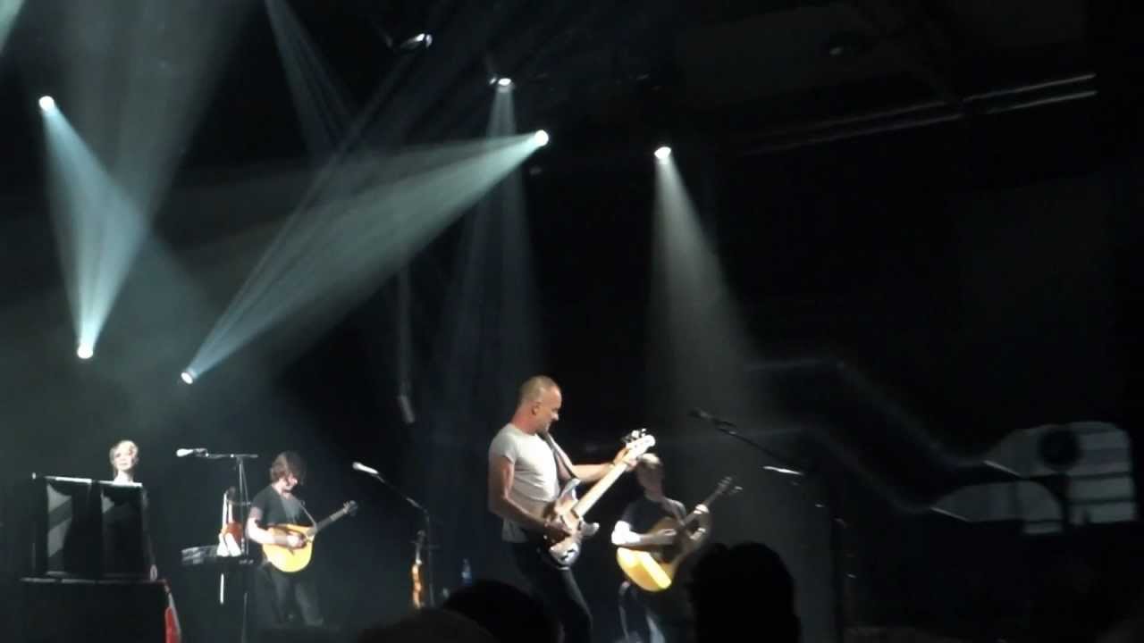 Sting - Heavy Cloud No Rain (LIVE) - Berlin 2012 [HD]