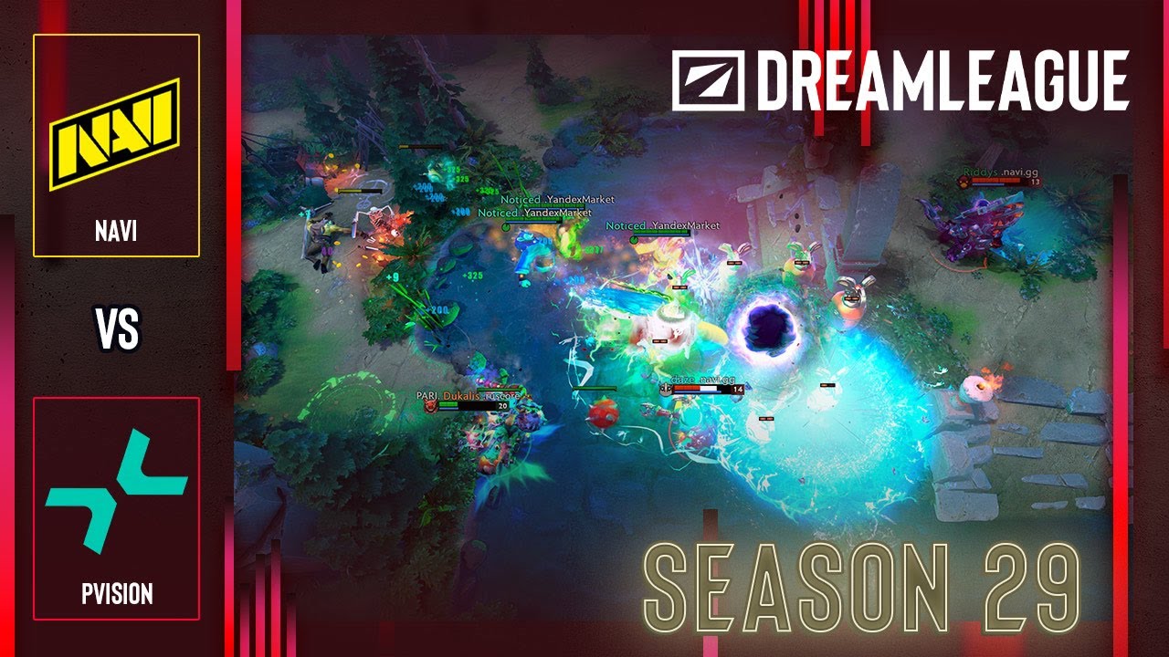 PVISION vs NAVI - HIGHLIGHTS - DreamLeague S29