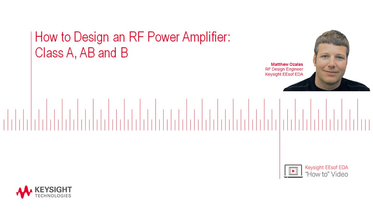 How to Design an RF Power Amplifier: Class A, AB and B