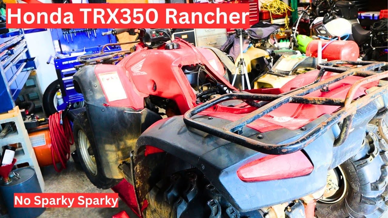Honda TRX350 Rancher No Spark. The Long Way to Repair a No Spark Condition.
