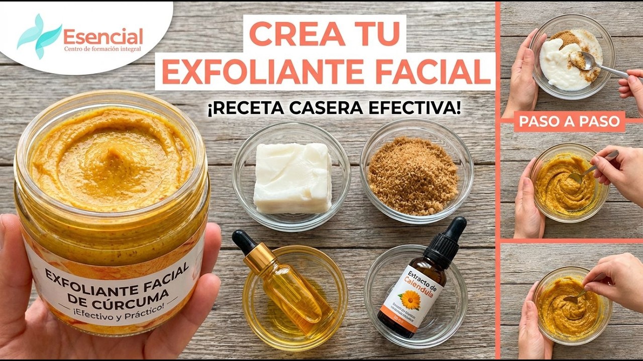 Crea tu Exfoliante natural - receta paso a paso
