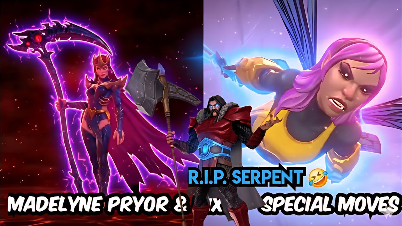  Madelyne Pryor & Pixie - Special Moves - Omg 😍 