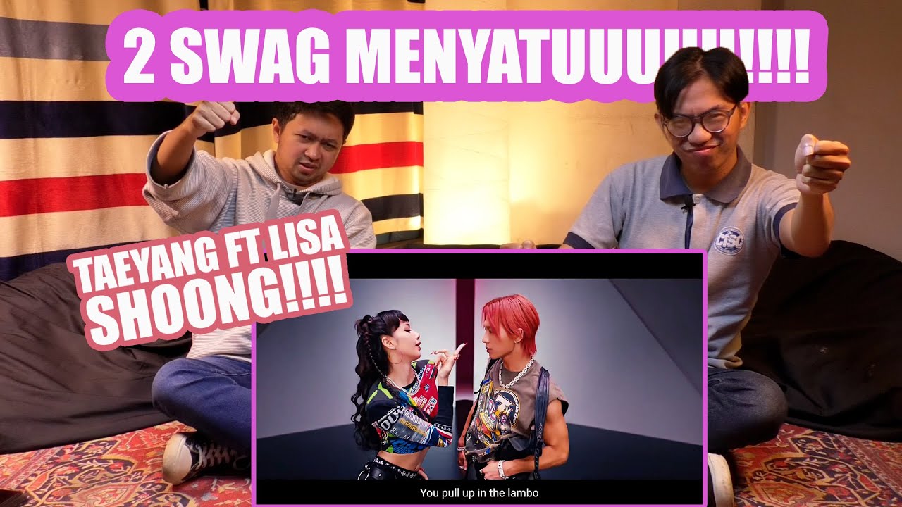 TAEYANG - 'Shoong!' (feat. LISA of BLACKPINK) MV REACTION!!!
