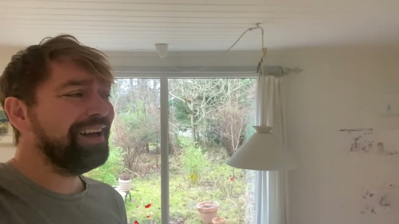 Alene i et sommerhus