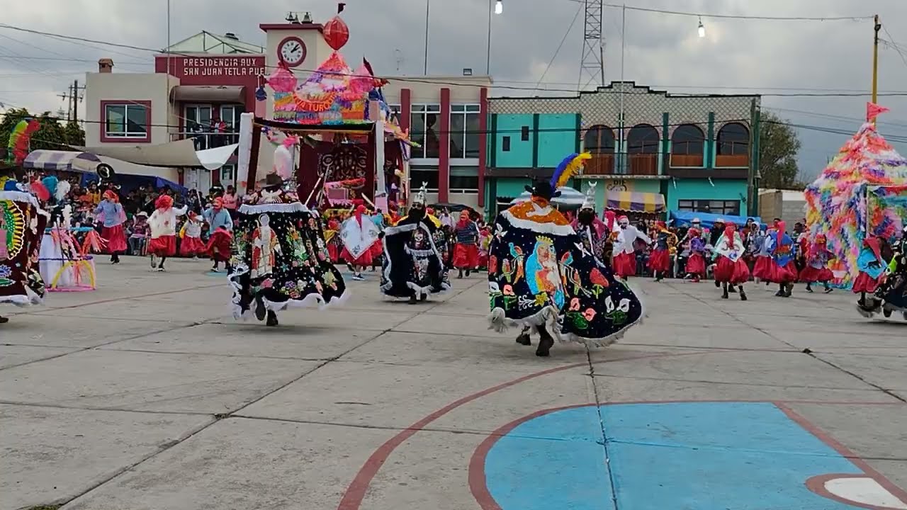 Danza de moros y cristianos San Juan Tetla 2022