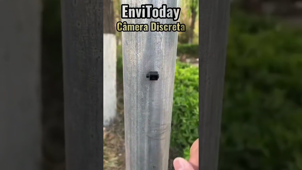 Mini c&acirc;mera, de seguran&ccedil;a Espi&atilde; Discreta.😨 #camera#seguran&ccedil;a#aliexpress