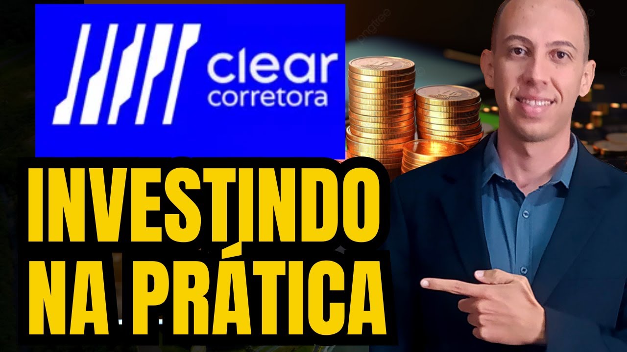 Como comprar a&ccedil;&otilde;es na CLEAR CORRETORA pelo celular (passo a passo atualizado)