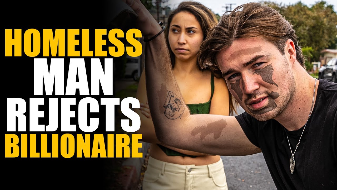 Homeless Man REJECTS Billionaire's LOVE! | SAMEER BHAVNANI