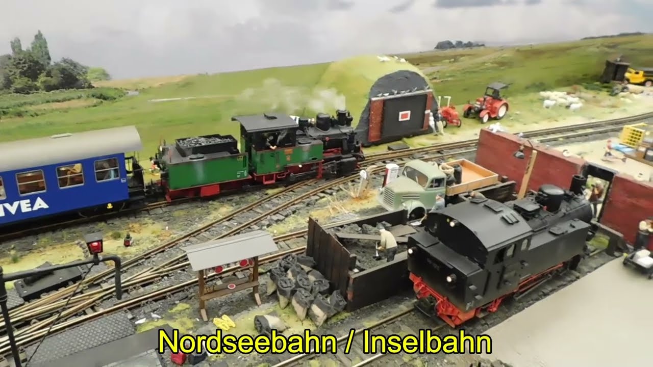 Gartenbahntreffen 2024 Bochum Video 1 (Spur G-Anlagen) Dahlhausen 26. Mai 2024
