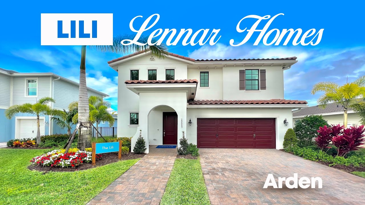 Wellington, Florida | Lennar Homes Lili Model | 2379 SF | 4 Bedrooms | 3 Baths | Arden
