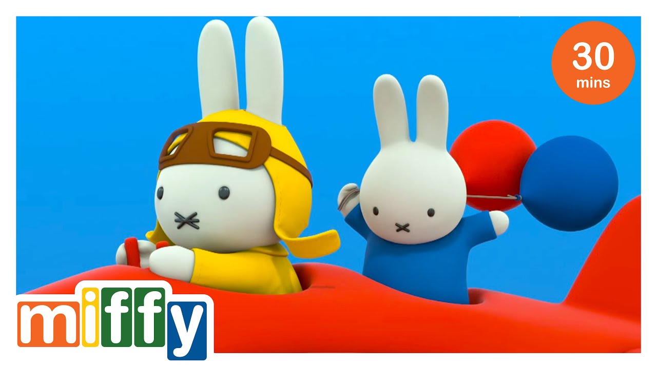 Miffy's Plane Ride | Miffy | Cartoons for kids