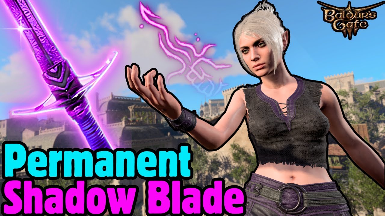 How to Make a PERMANENT SHADOW BLADE in Baldur's Gate 3 Patch 8