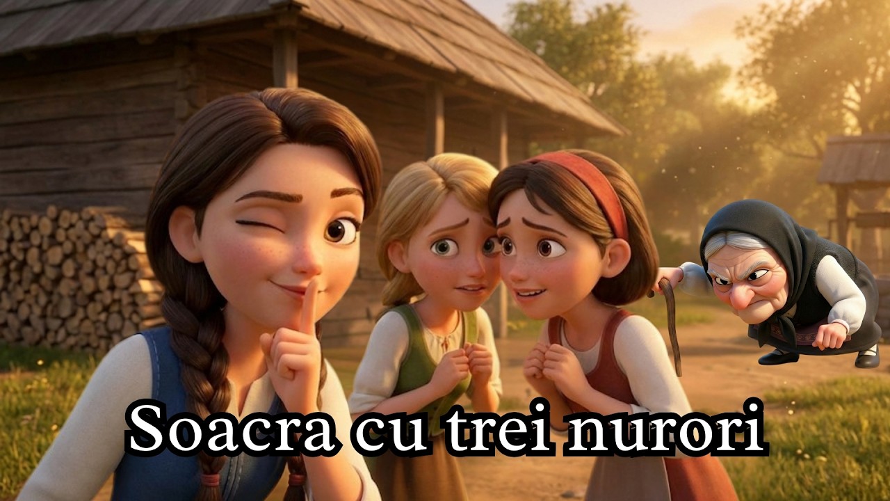 SOACRA CU TREI NURORI - Povestea babei cu un ochi la ceafa - Povesti pentru copii