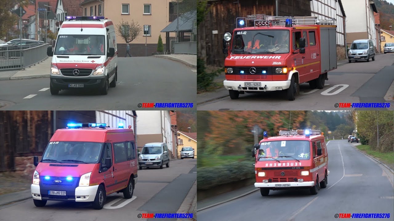 [Feuer in Kelterei - 2 Personen vermisst] Abschlussübung der FF Mümling-Grumbach