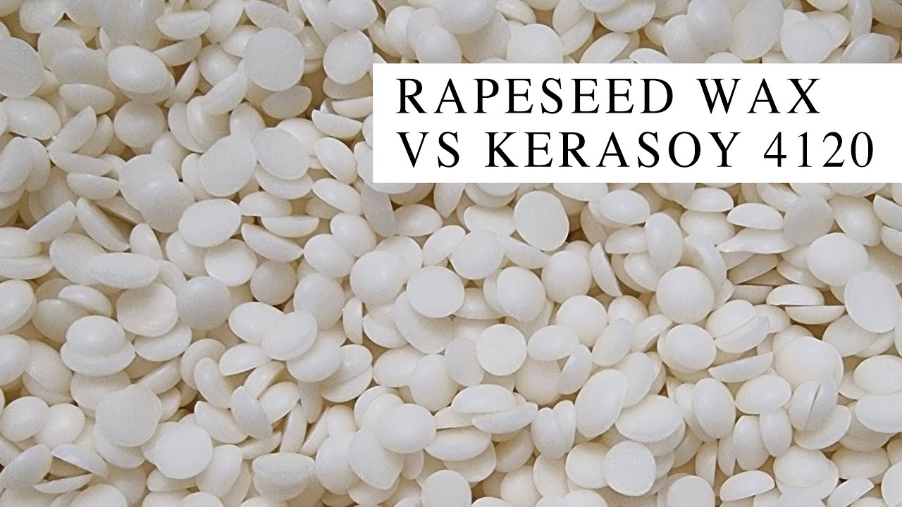 Rapeseed Wax Vs Kerasoy 4120 | Best Pillar Wax? 🕯