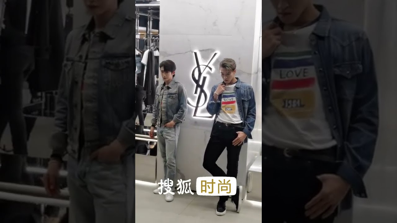 [05132021]Santa & LiuYu @Saint Laurent Event in ShangHai｜赞多刘宇出席圣罗兰线下活动