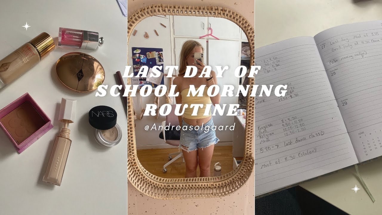 LAST DAY OF SCHOOL MORNING ROUTINE!! *6am, Grwm, ootd + more🌅☀️🧖🏼‍♀️