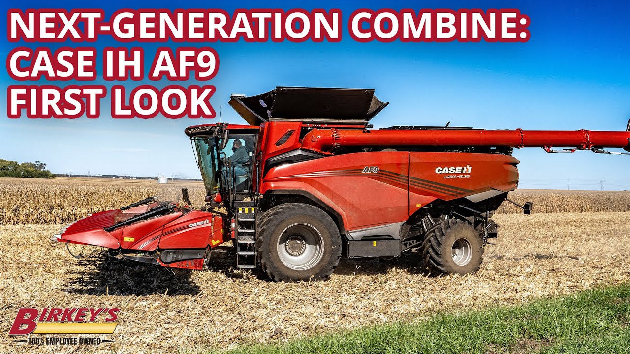 Introducing the Next Generation of Case IH Combines: The AF9