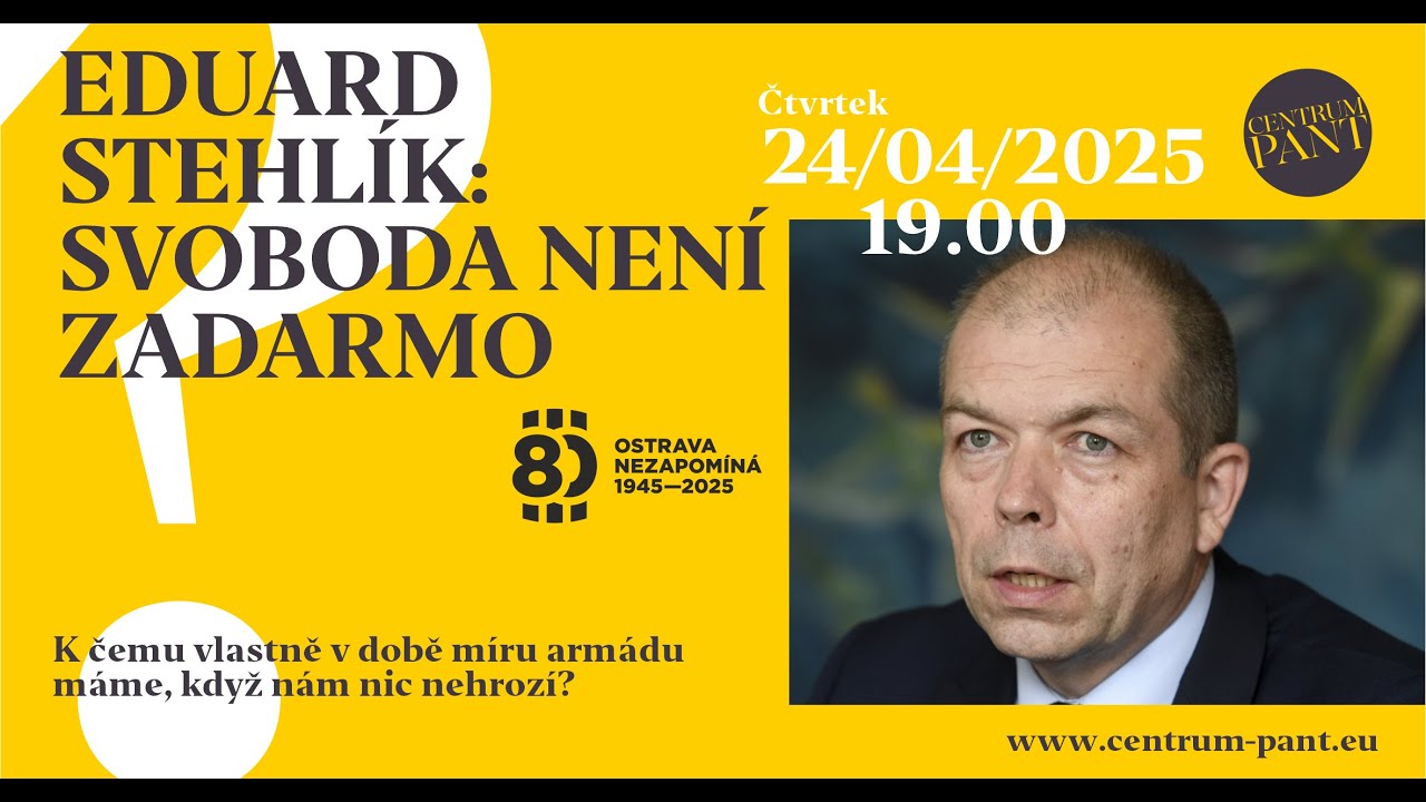 Eduard Stehlík: Svoboda není zadarmo