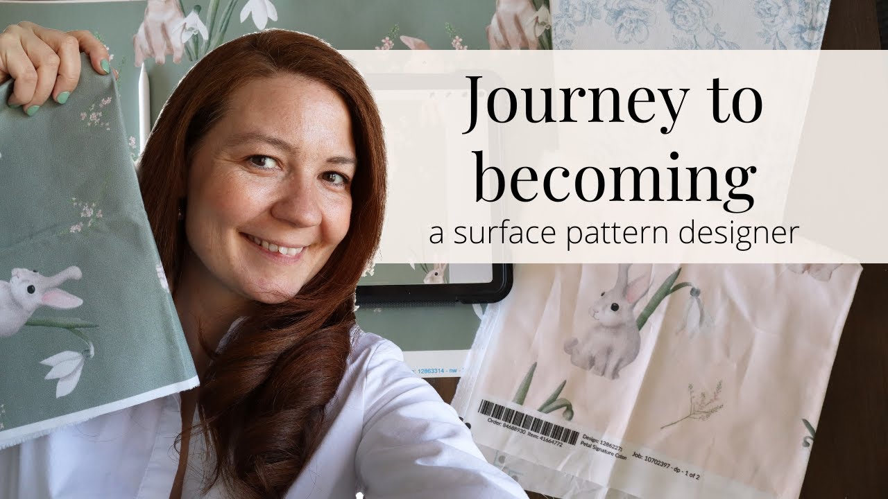 BECOMING A SURFACE PATTERN DESIGNER | Sharing my April goals and my steps to achieving my dreams!