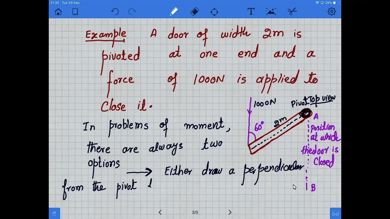 1. calculation of moment 1st part