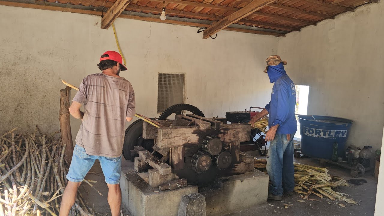 Moagem no engenho da Bonita Itapetim PE em 26-07-25