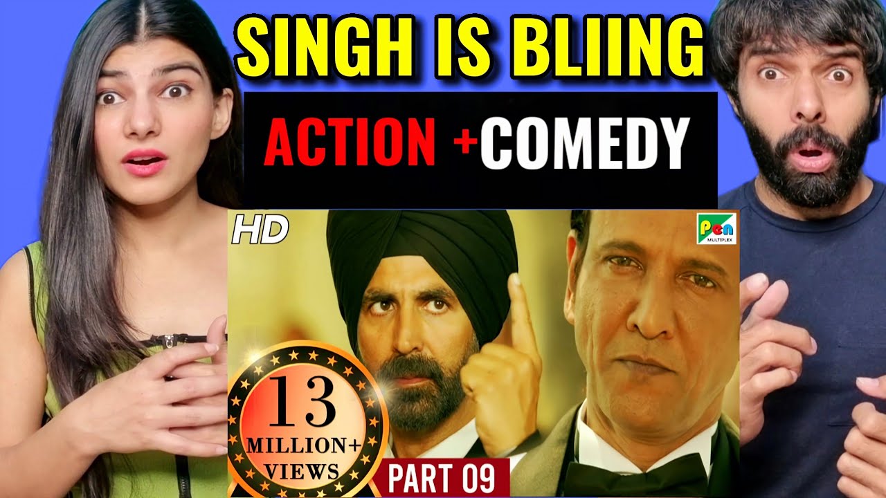 Singh Is Bliing (2015) Part 8 | Akshay Kumar, Amy Jackson, Lara Dutta | Hindi Movie Reaction