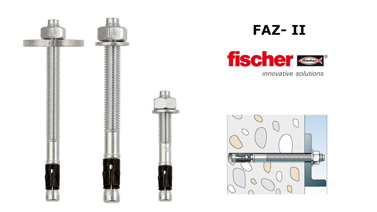 Анкерный болт fischer  FAZ II