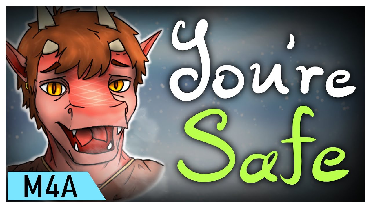 [Furry ASMR] A Dragon Comforts You While You're Sad | M4A | Snow, Petting and Fireplace Sounds